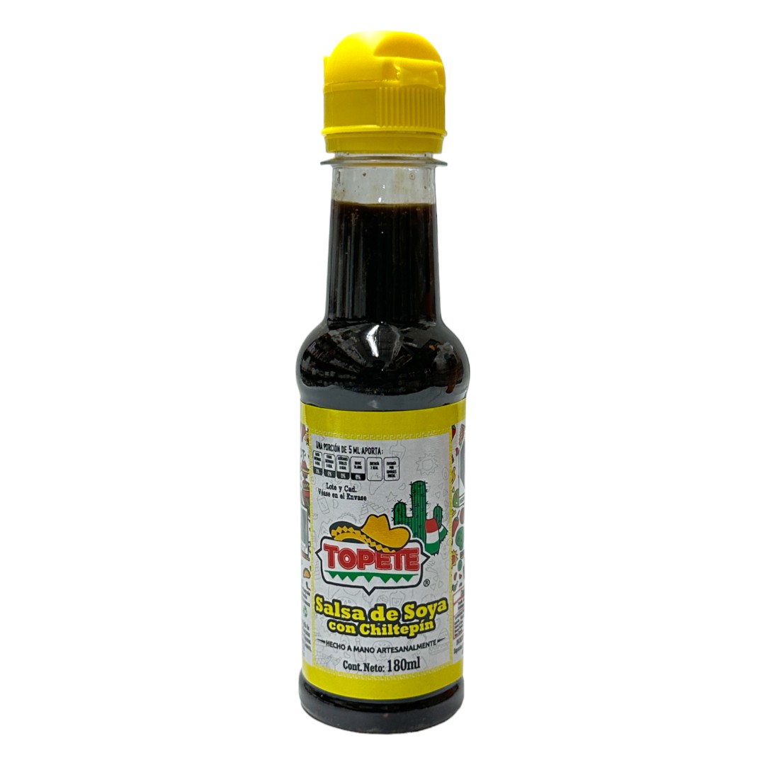 Salsa De Soya Con Chiltepín Topete 180 ml