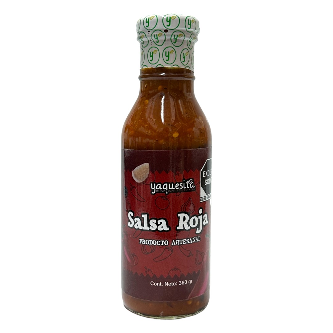 Salsa Roja Yaquesita 360 g