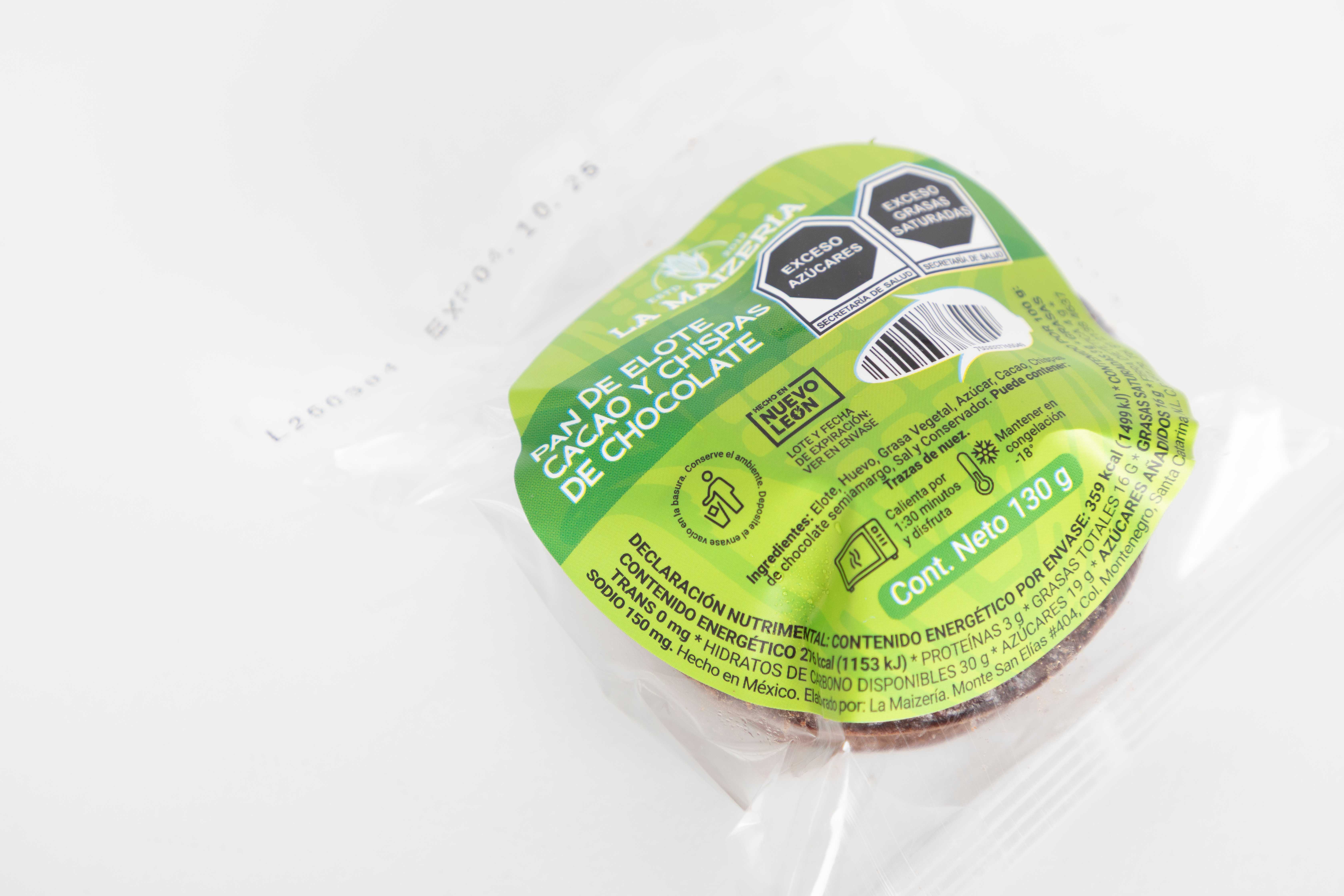 Pan de Elote Cacao con Chispas