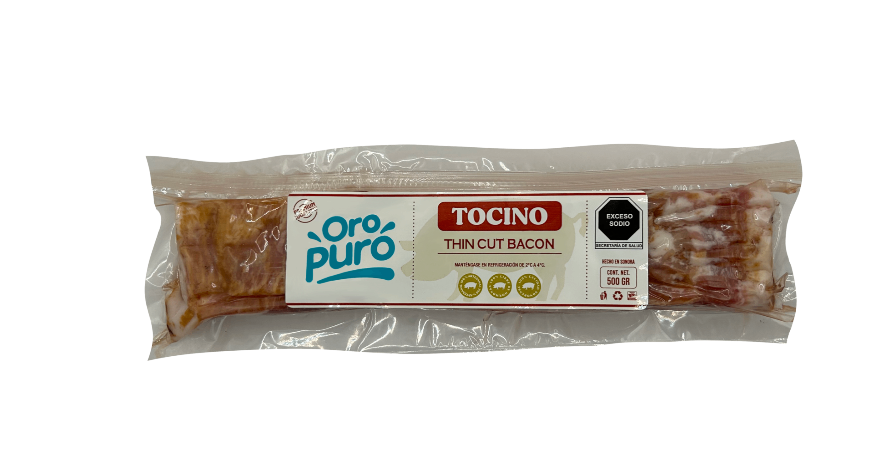 Tocino corte delgado