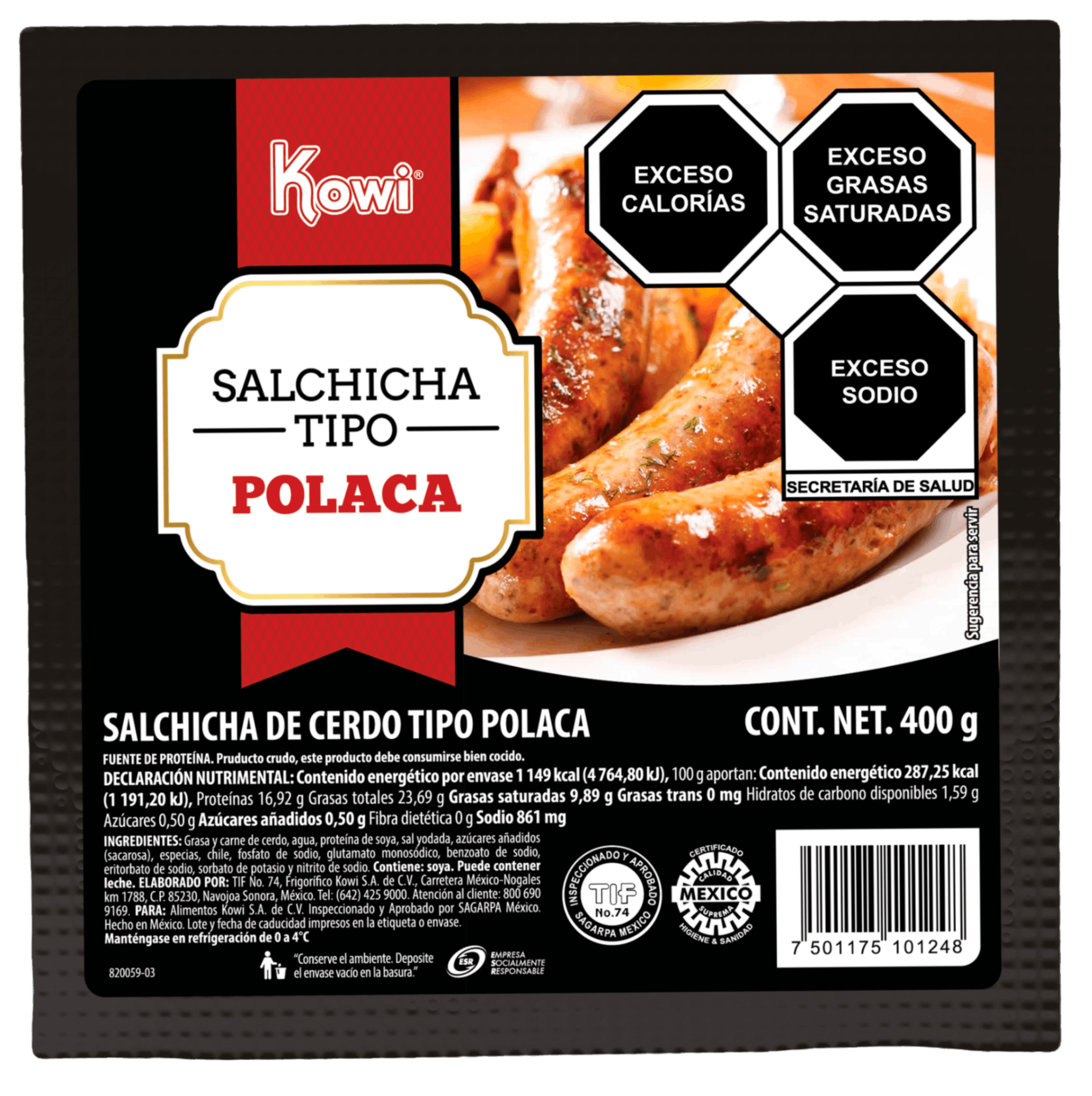 Salchicha Tipo Polaca