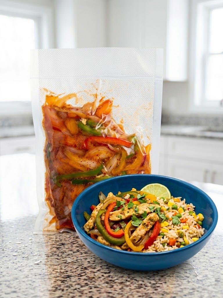 Fajitas de pollo