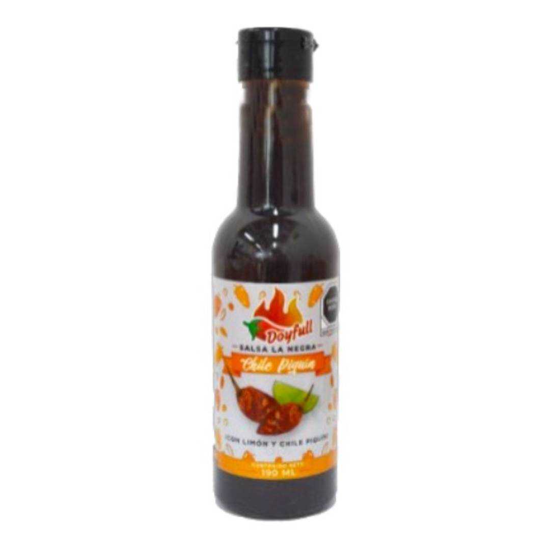 Salsa Doy La Negra Chile Piquín 190 ml.