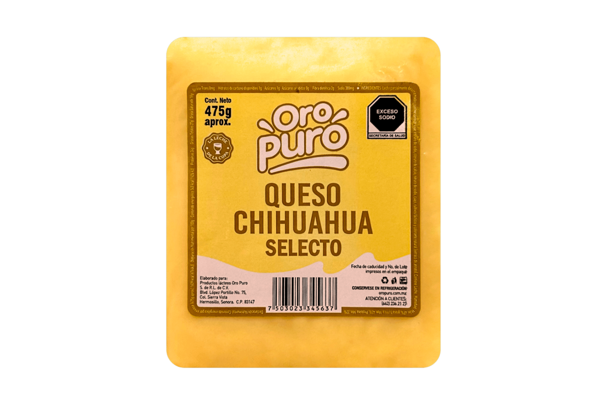 Queso Chihuahua Selecto 475g