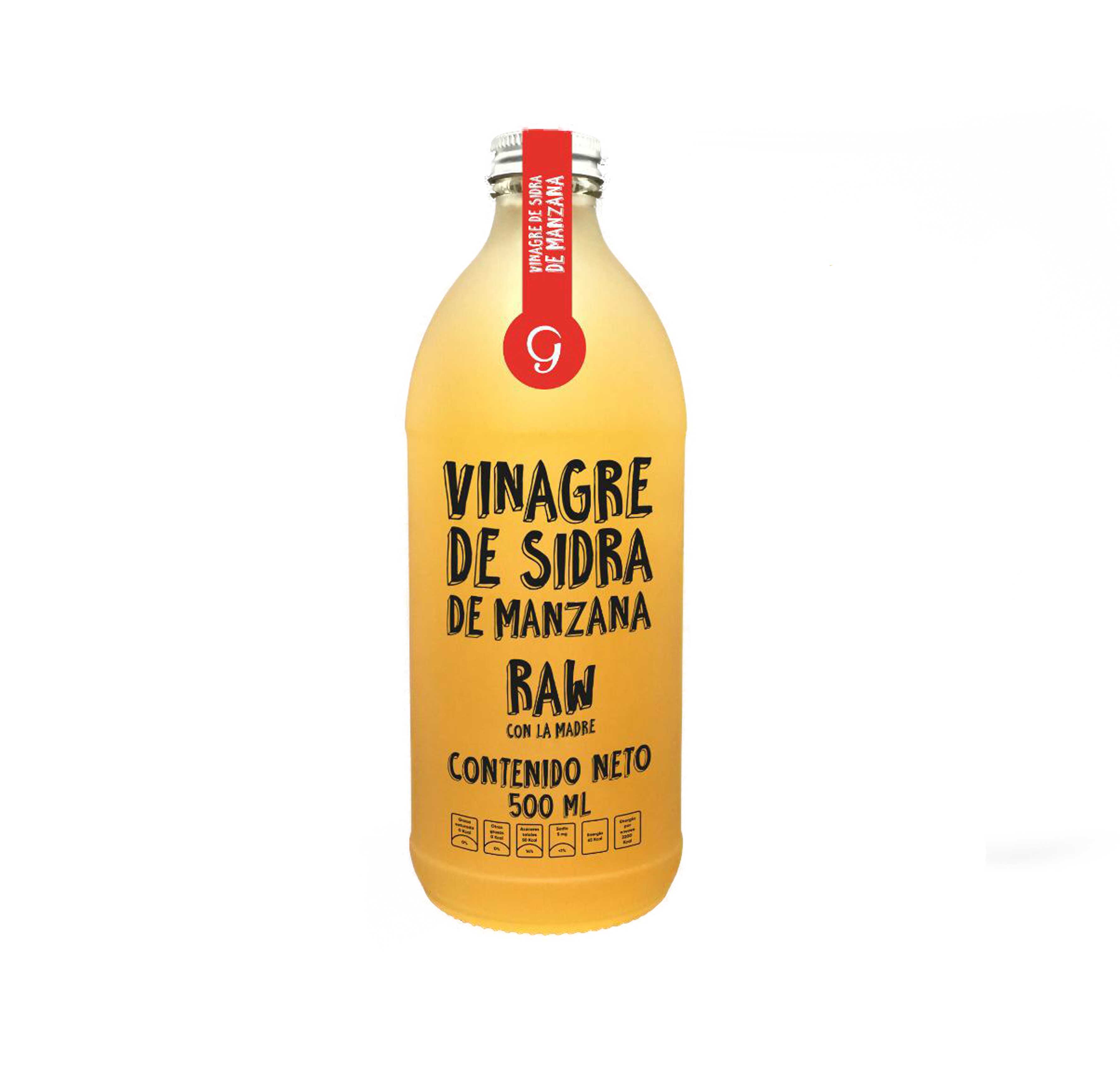 Vinagre de Manzana 100% Natural 500 ml 