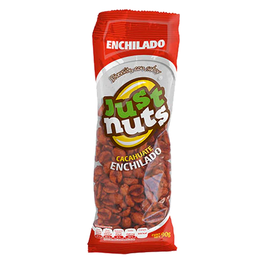 Cacahuate Enchilado Just Nuts 90 gr