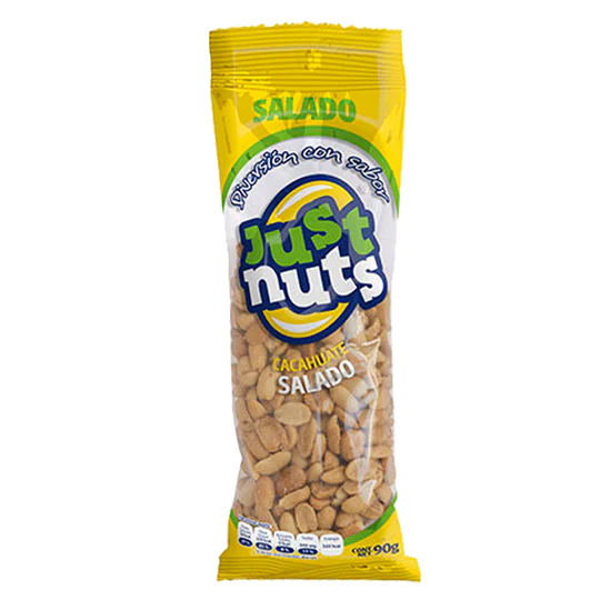 Cacahuate Salado Just Nuts 90 gr