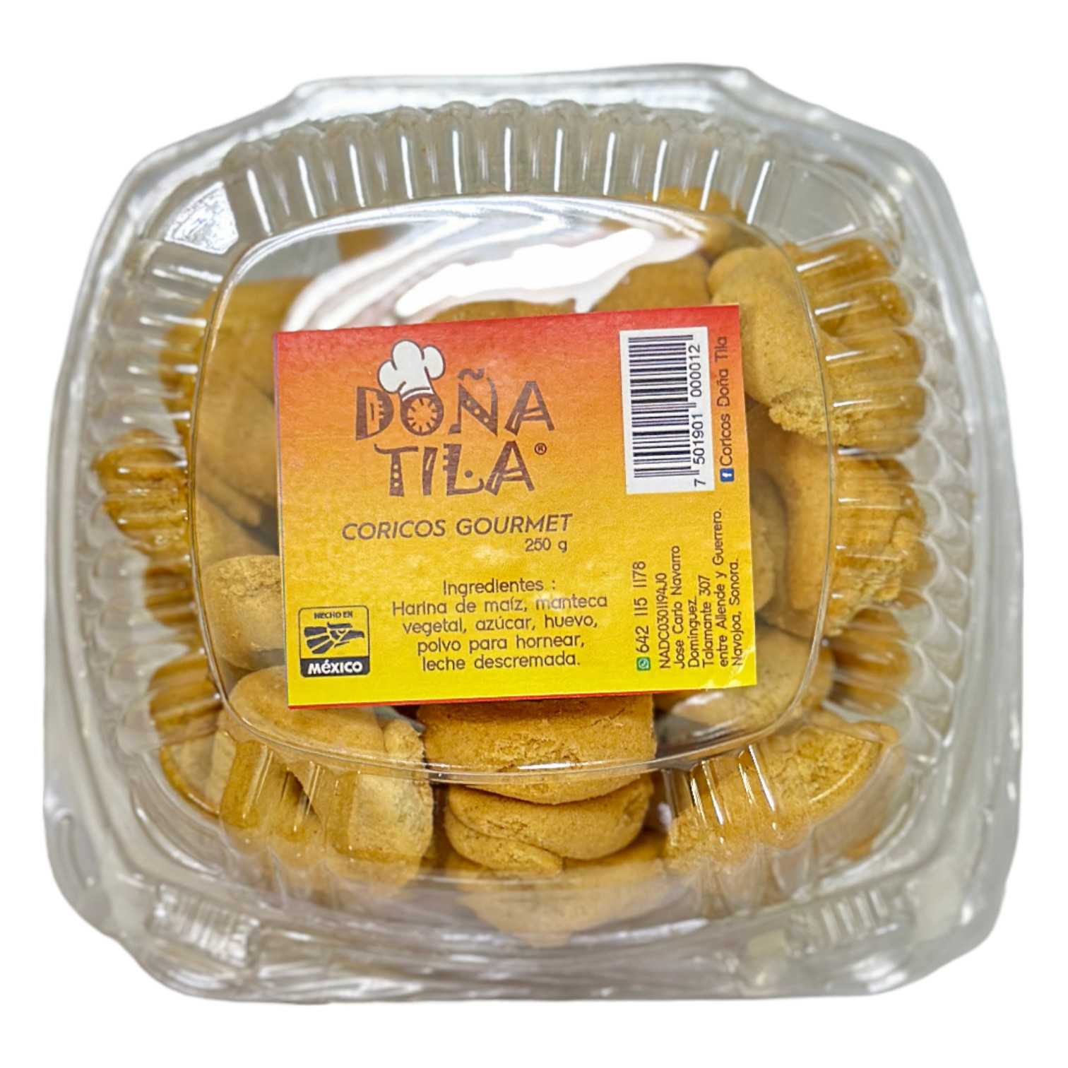 Coricos Gourmet Doña Tila 250g