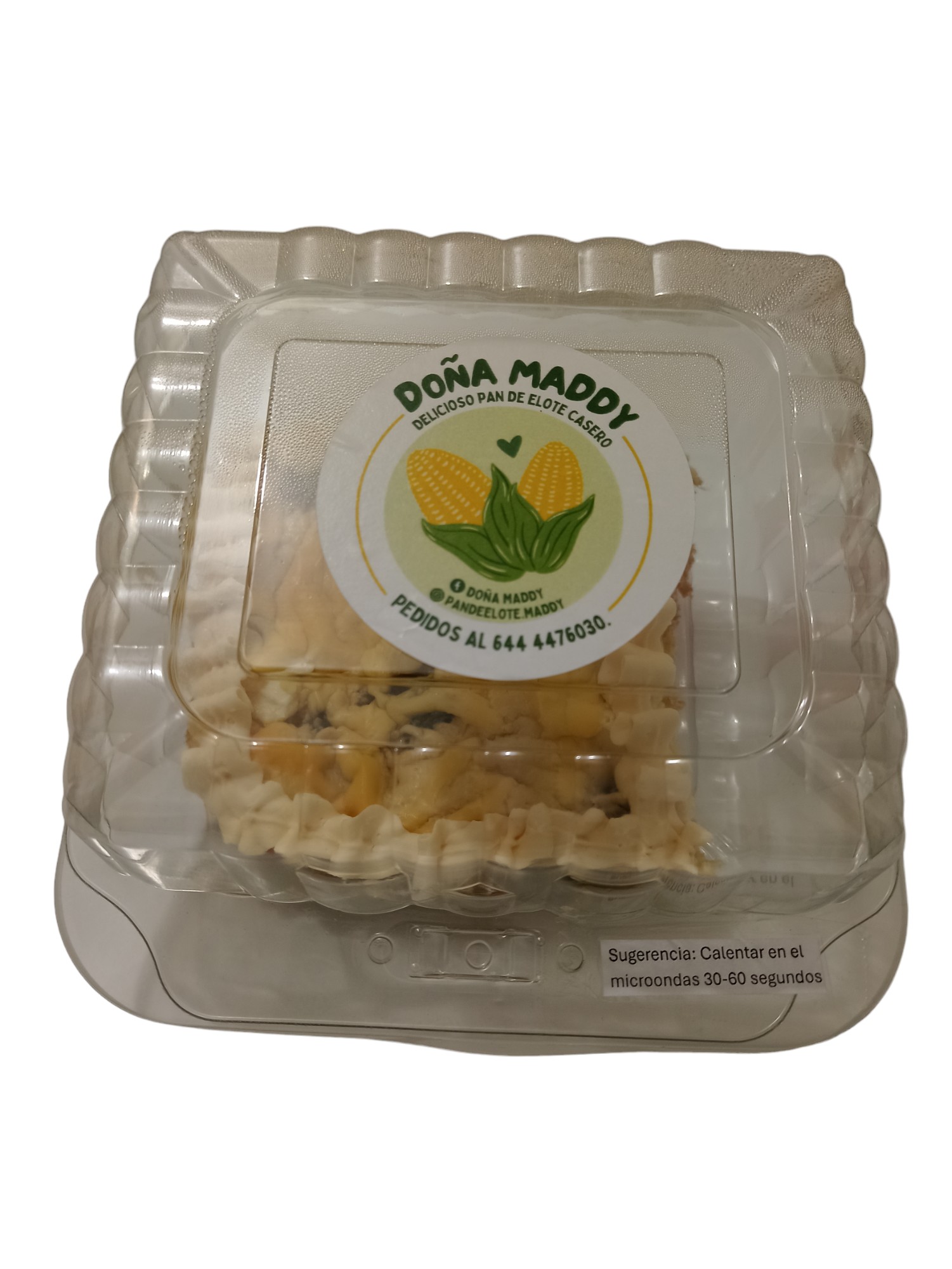 Delicioso pan de elote casero