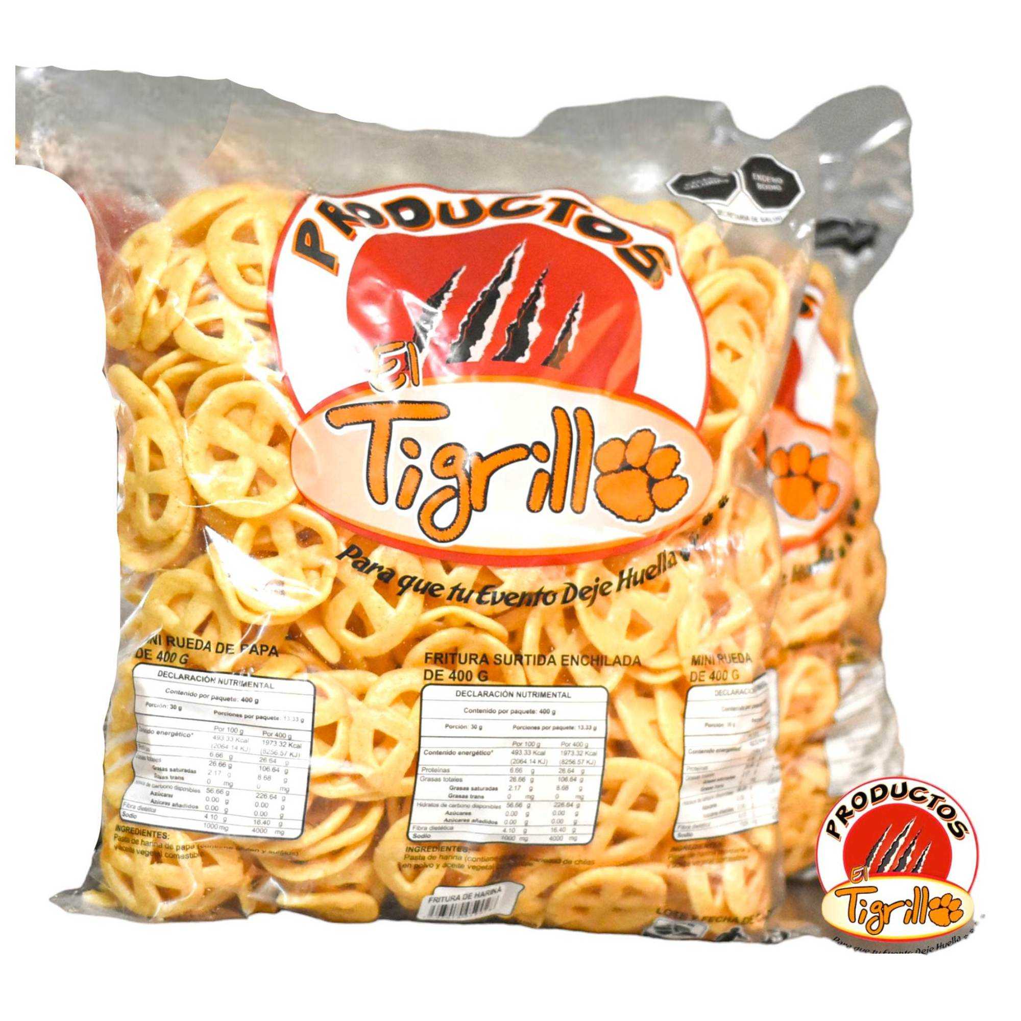 Fritura de Rueda Enchilada 400 g.