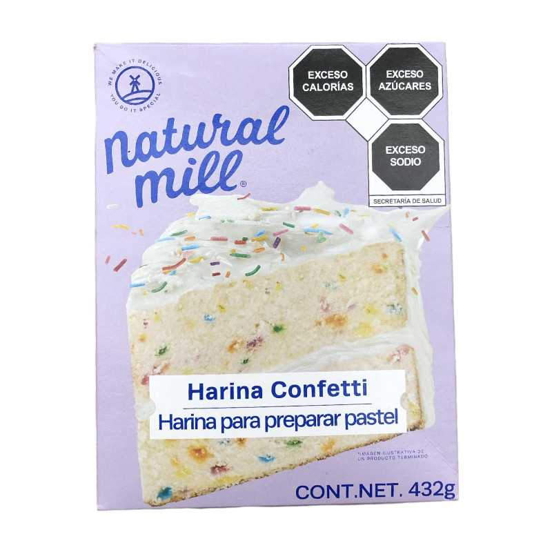 Harina Confetti para preparar pastel