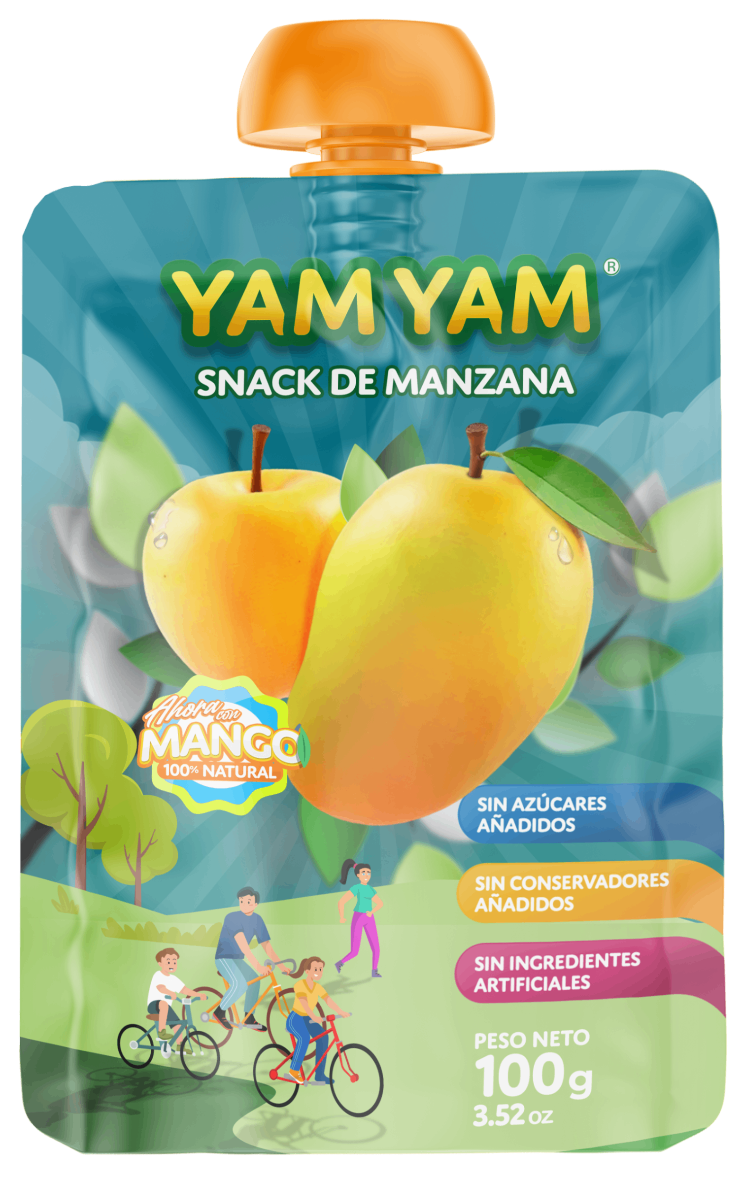 Puré de Manzana-Mango YamYam