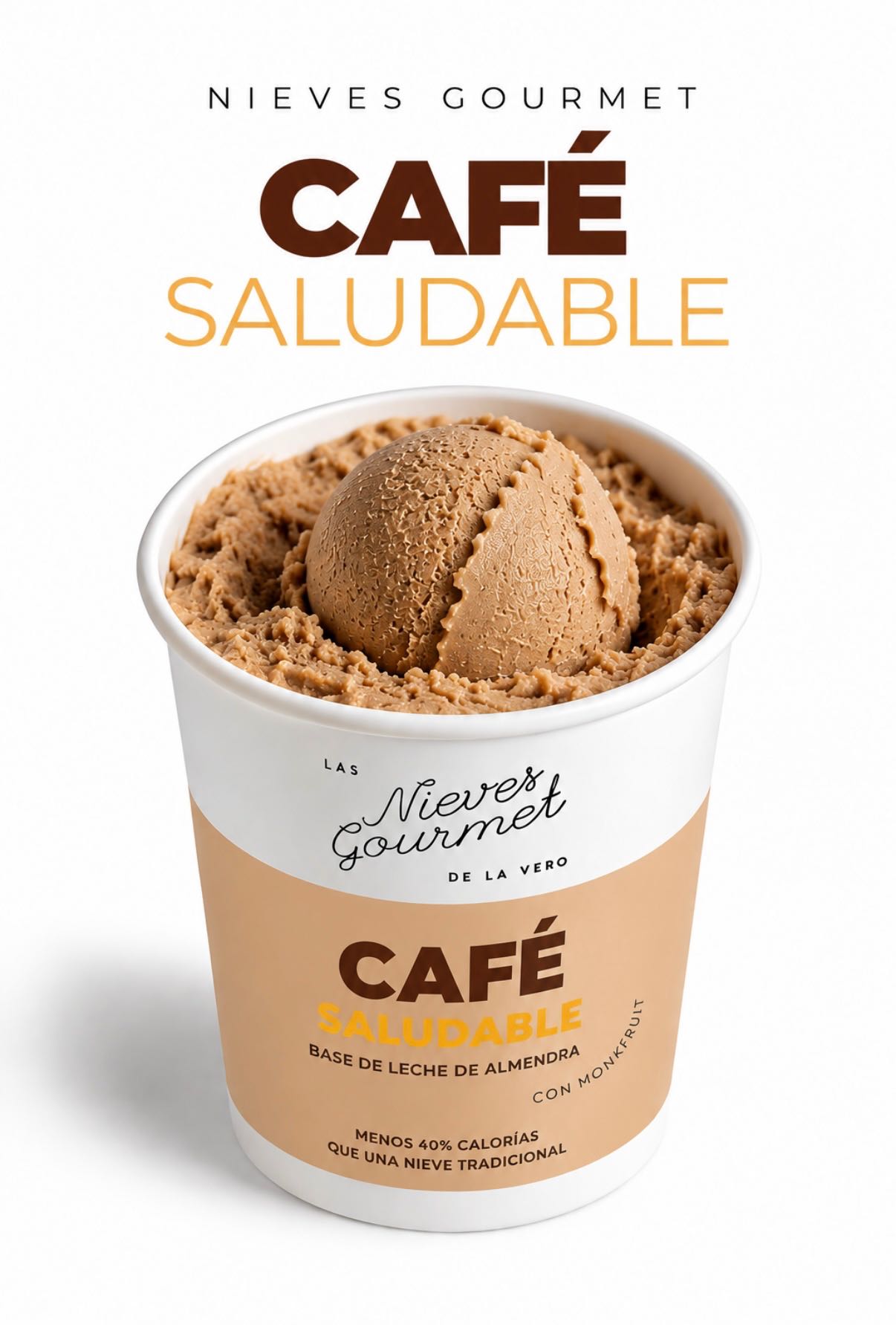 Nieve de Café Saludable 1L