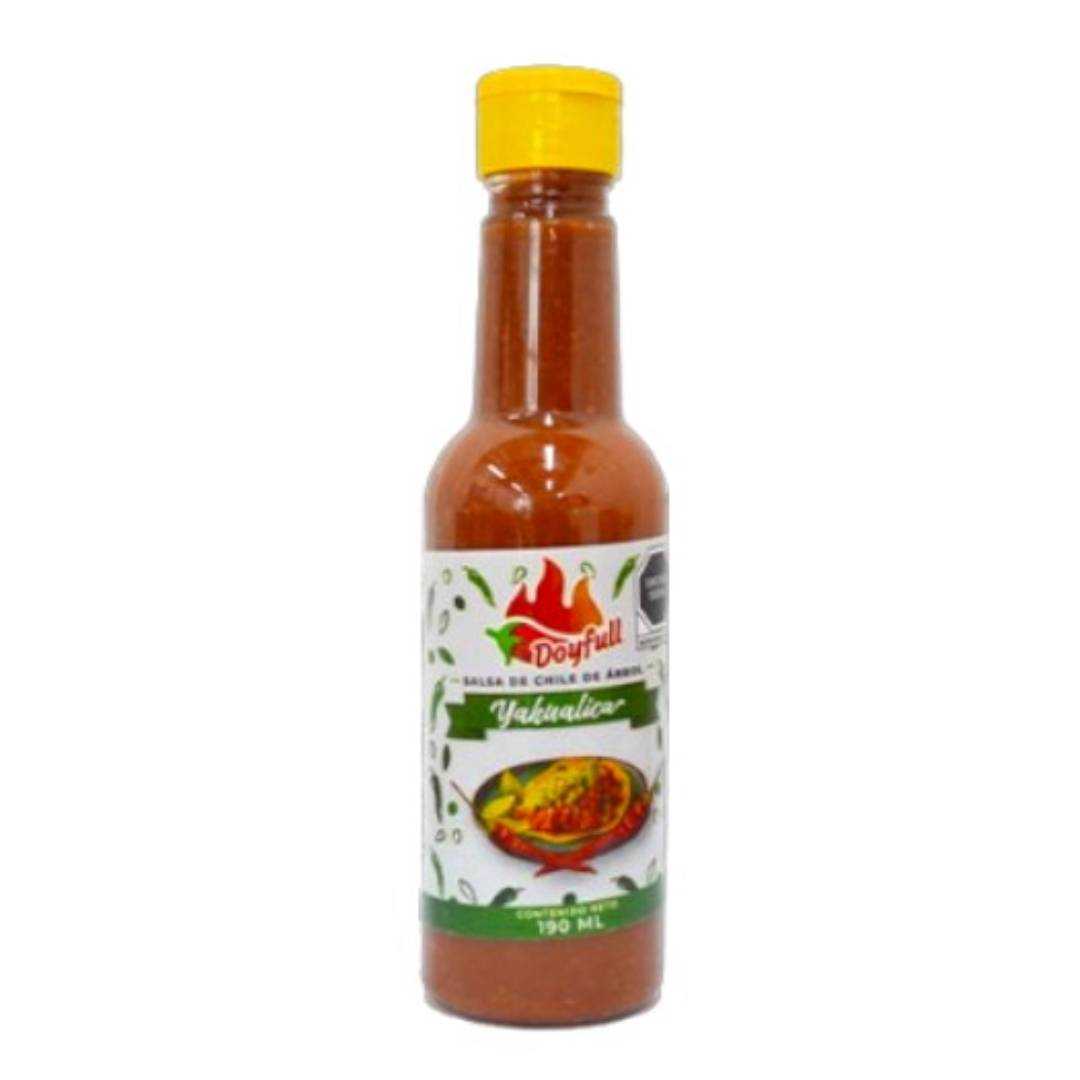 Salsa Chile de Arbol Yahualica 190 ml.