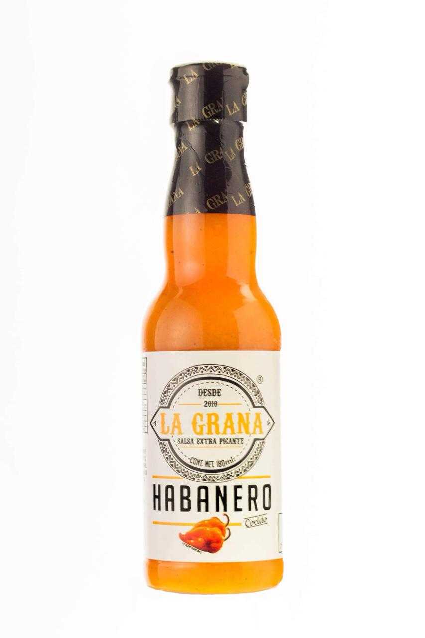 Salsa de Chile Habanero Cocido