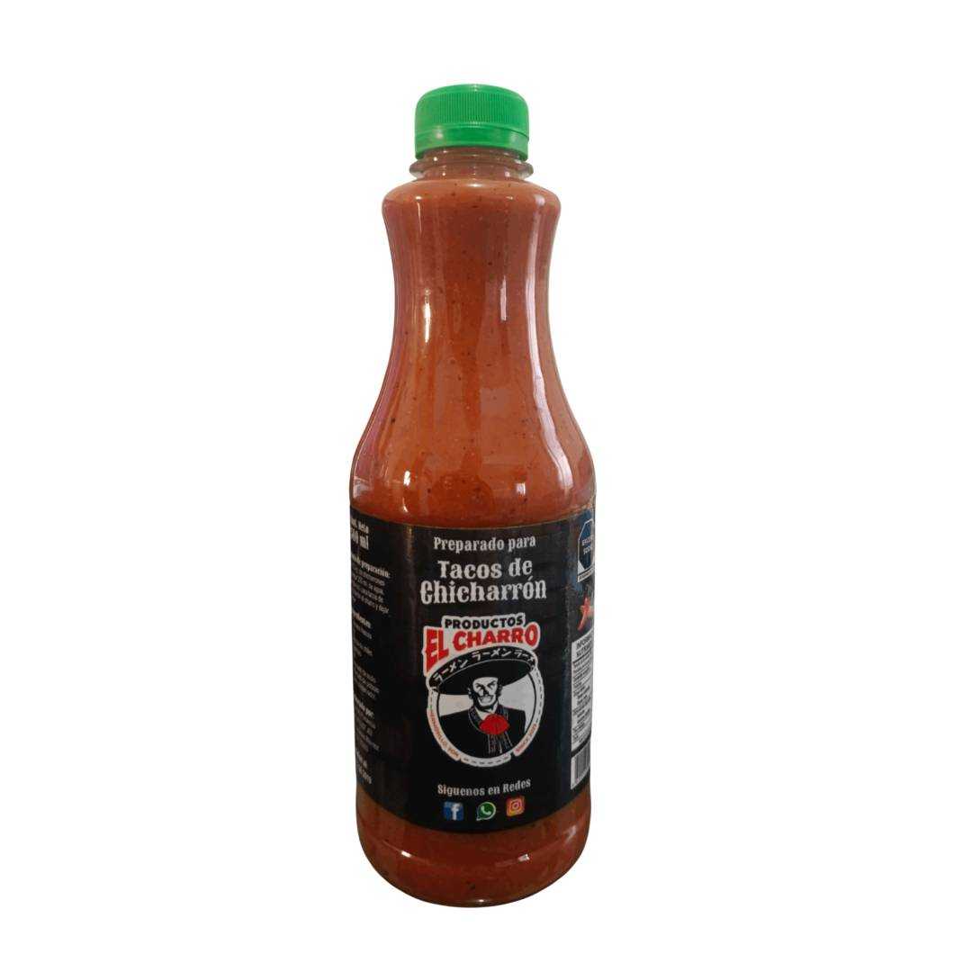 Salsa roja para chicharrones