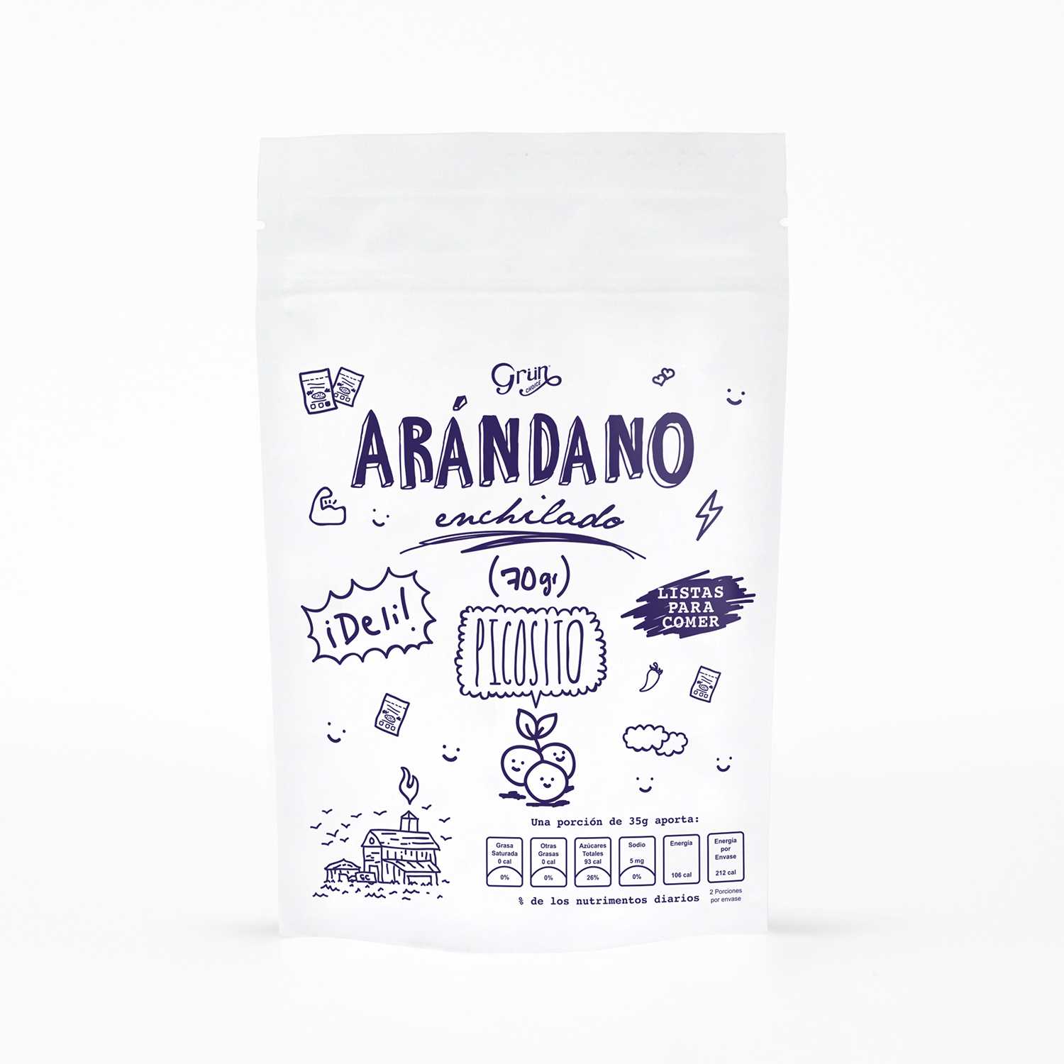 Arándanos Enchilados