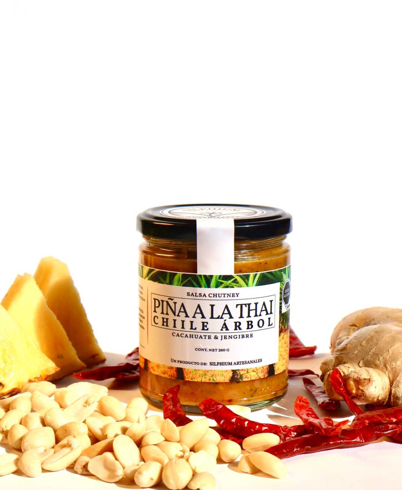 Salsa Chutney Piña a la Thai