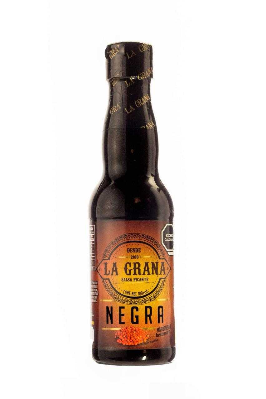 Salsa Negra con Chile Chiltepin 
