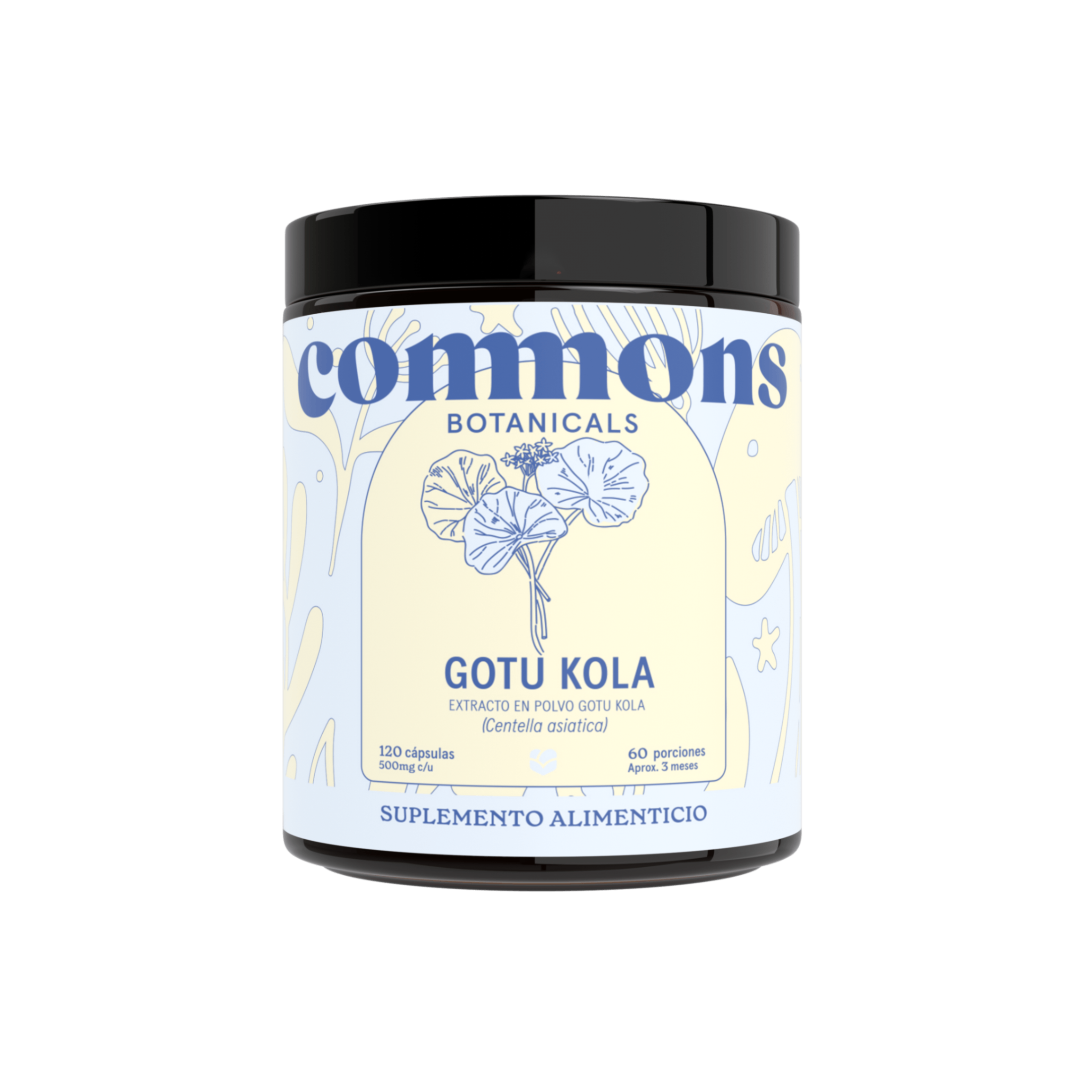 Gotu Kola Extracto 120 Capsulas