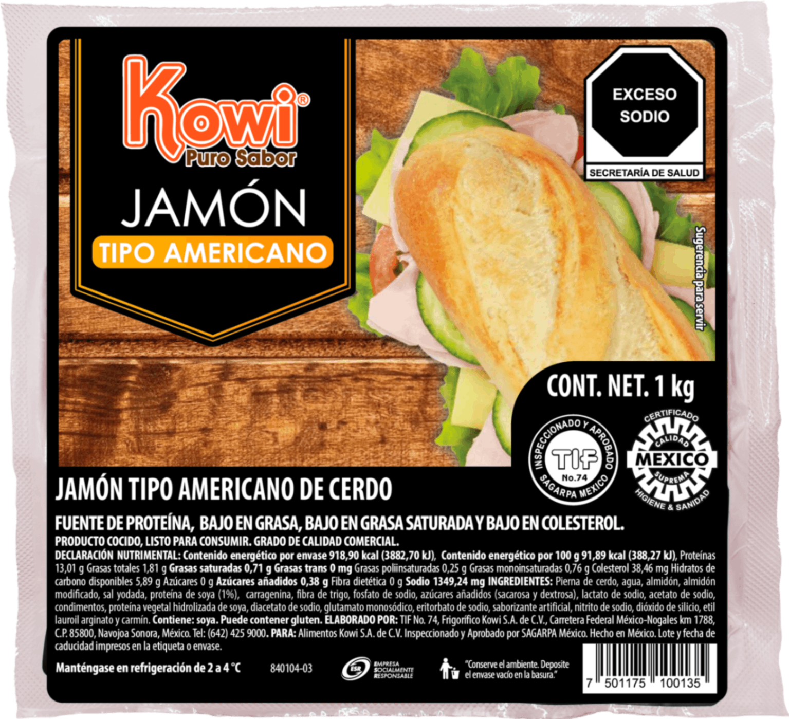 Jamón Americano