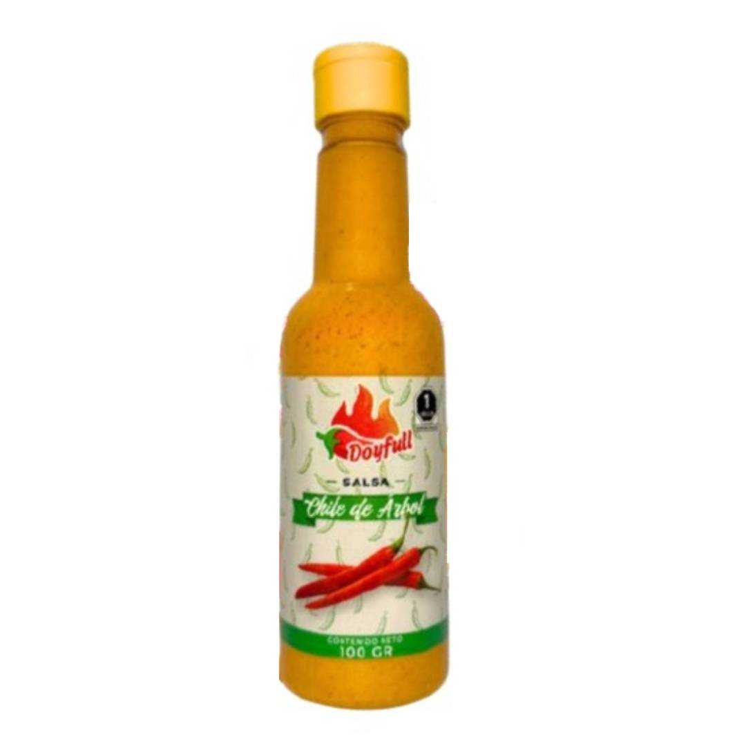 Salsa Chile de Árbol 190 ml.