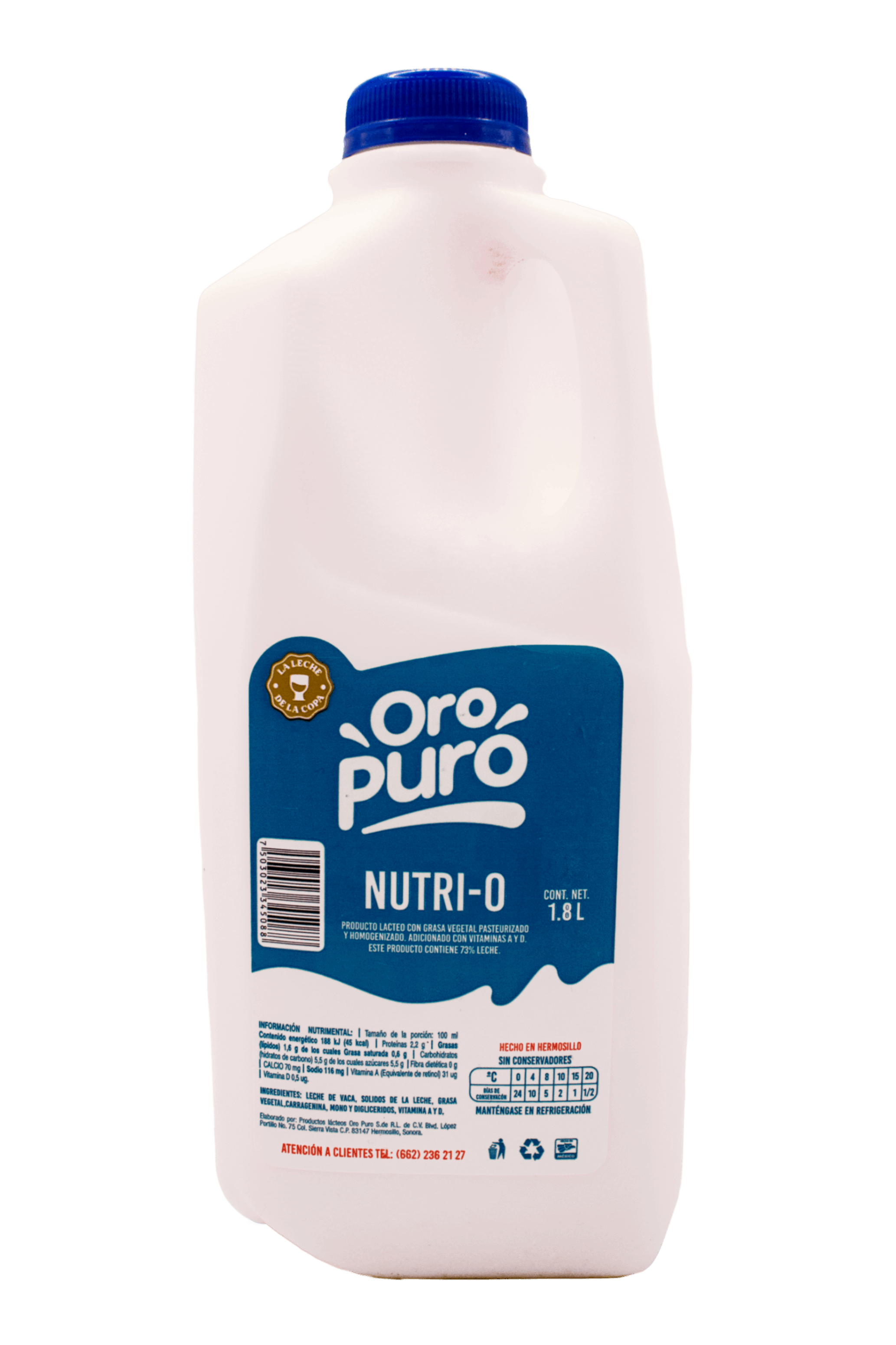 Producto Lácteo Nutri-O Medio Galón