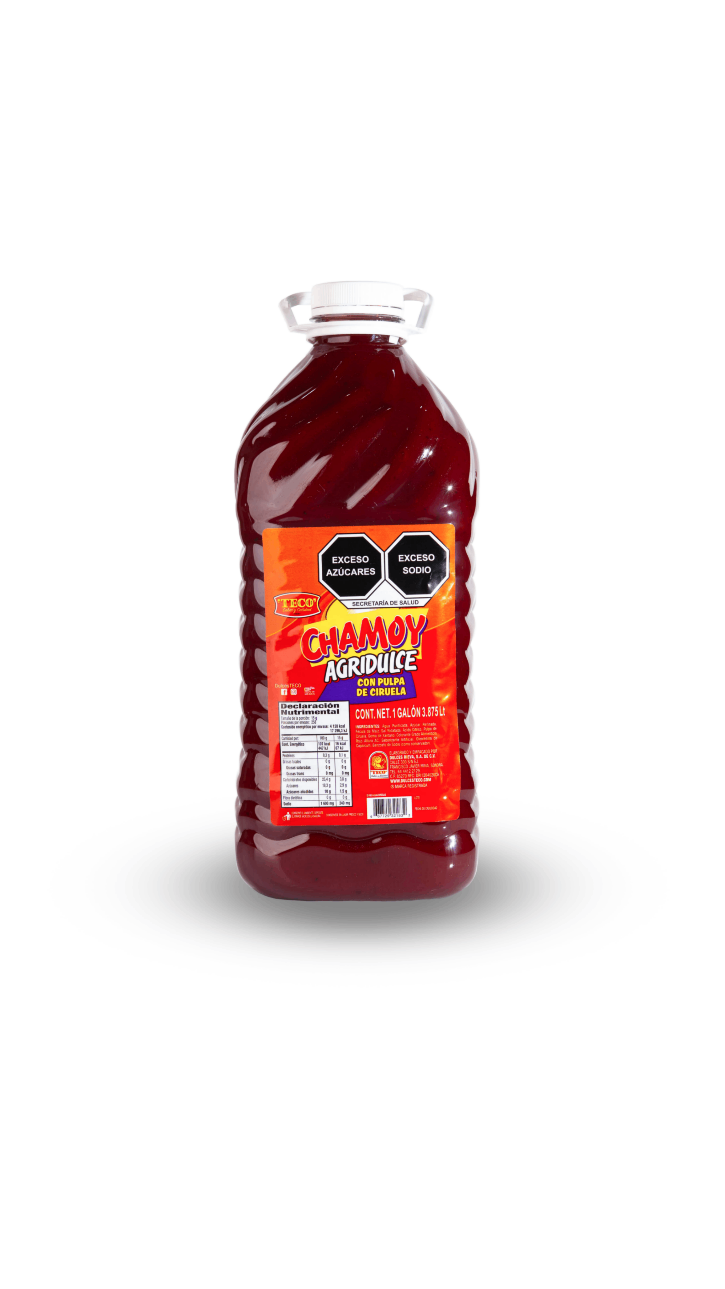 CHAMOY AGRIDULCE CON PULPA DE CIRUELA 3.785 LT