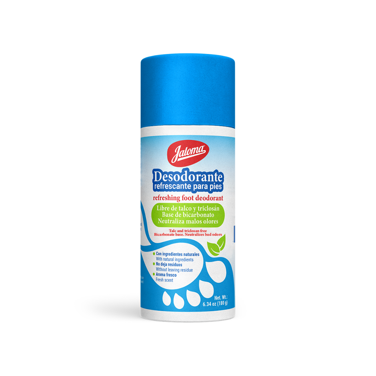 Jaloma Desodorante refrescante para pies (12 x 180 g)