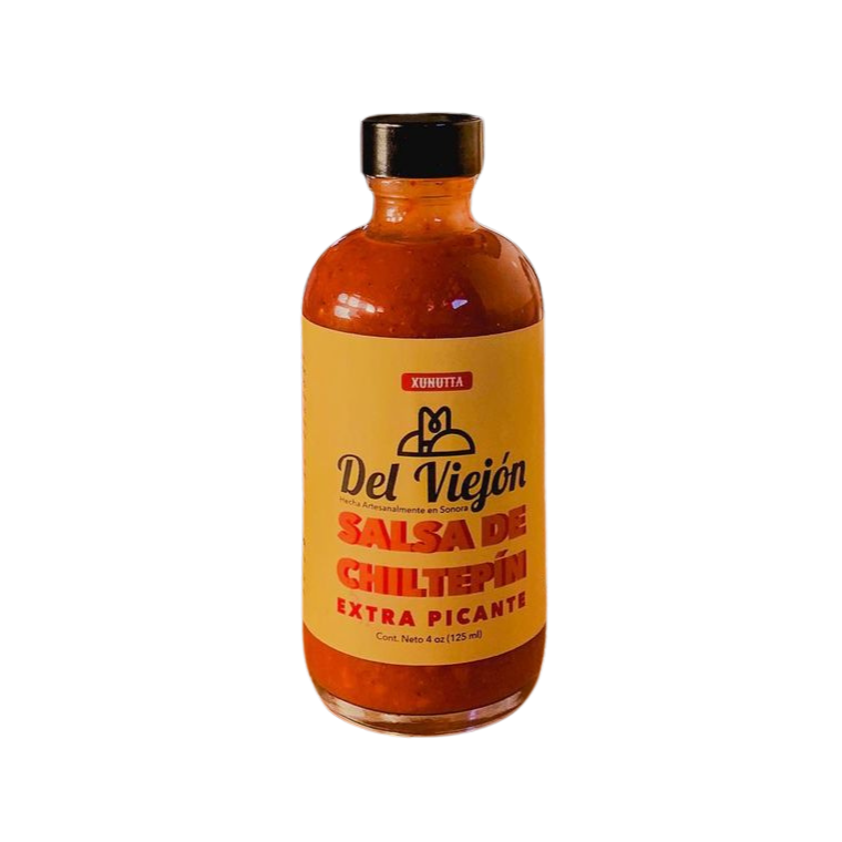 Salsa de Chiltepín Extra Picante Del Viejón 125 ml