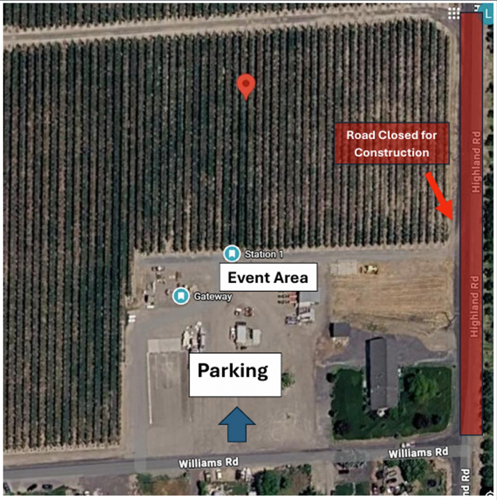 map of orchard location