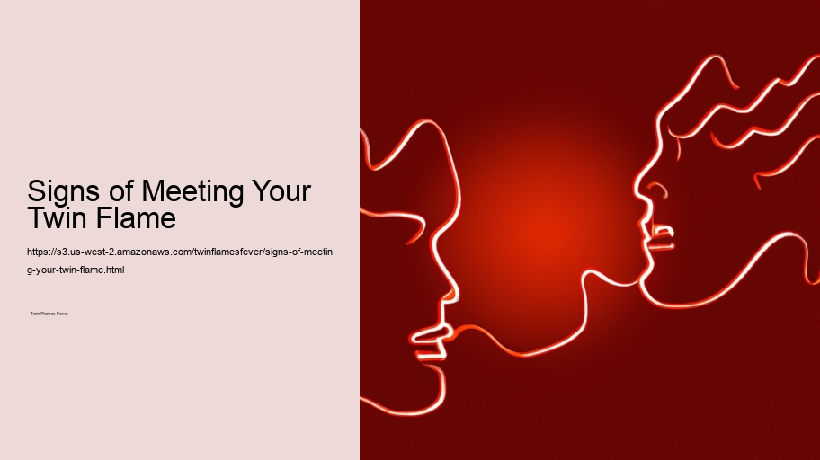Signs of Meeting Your Twin Flame