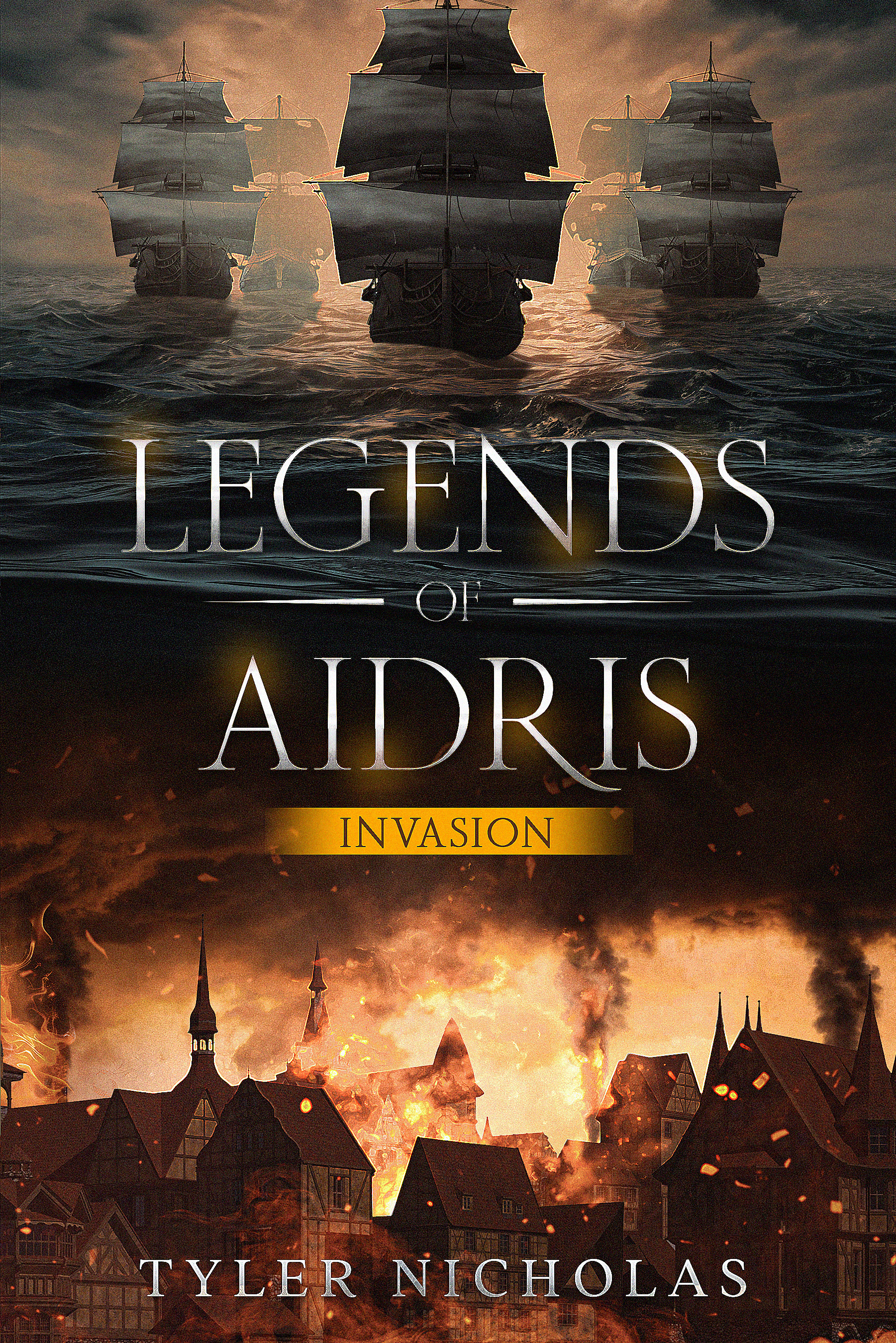 Legends of Aidris: Invasion Book Cover