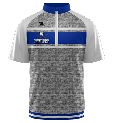 Cavaliers Quarter Zip Jacket Shorts Sleeve