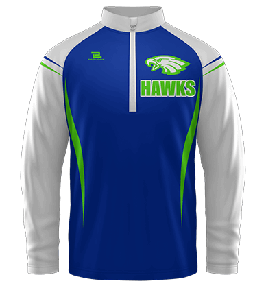 Hawks Quarter Zip Jacket Long Sleeve