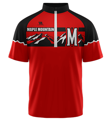 Mountain Quarter Zip Jacket Shorts Sleeve