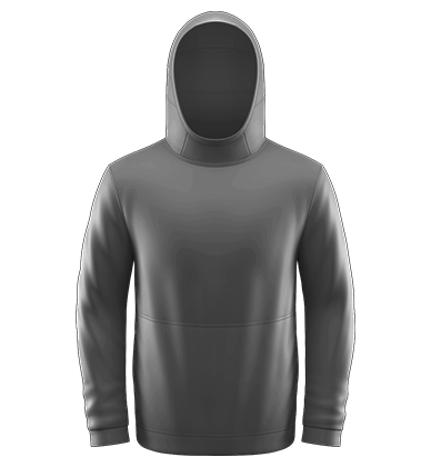 SFN Pull Over Hoodie Long Sleeves Blank Template