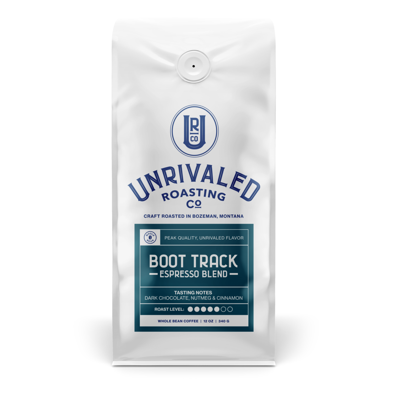 Unrivaled Frontal View Mockup Boot Track