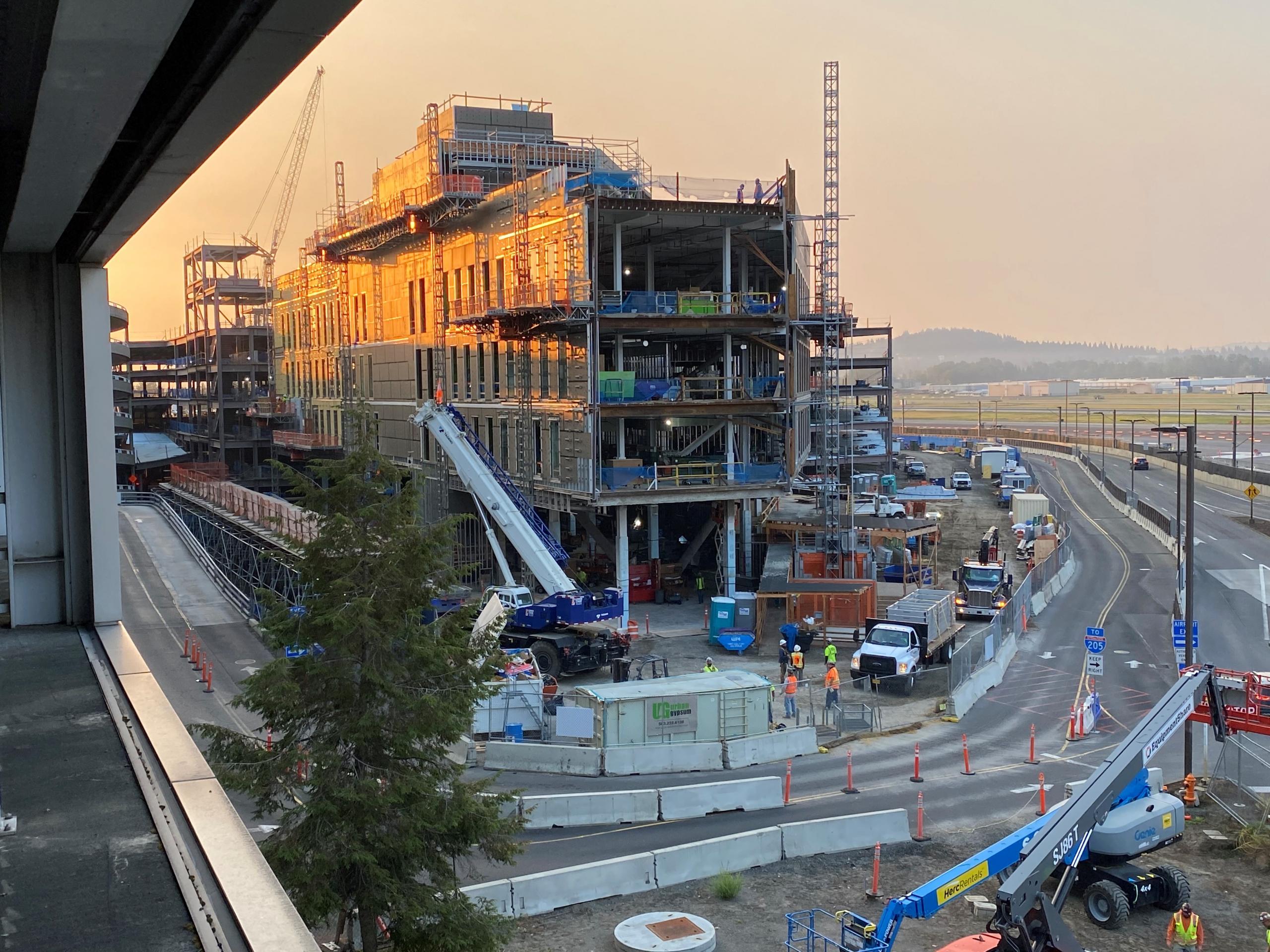 PDX Parking and Rental Car Expansion JH Kelly