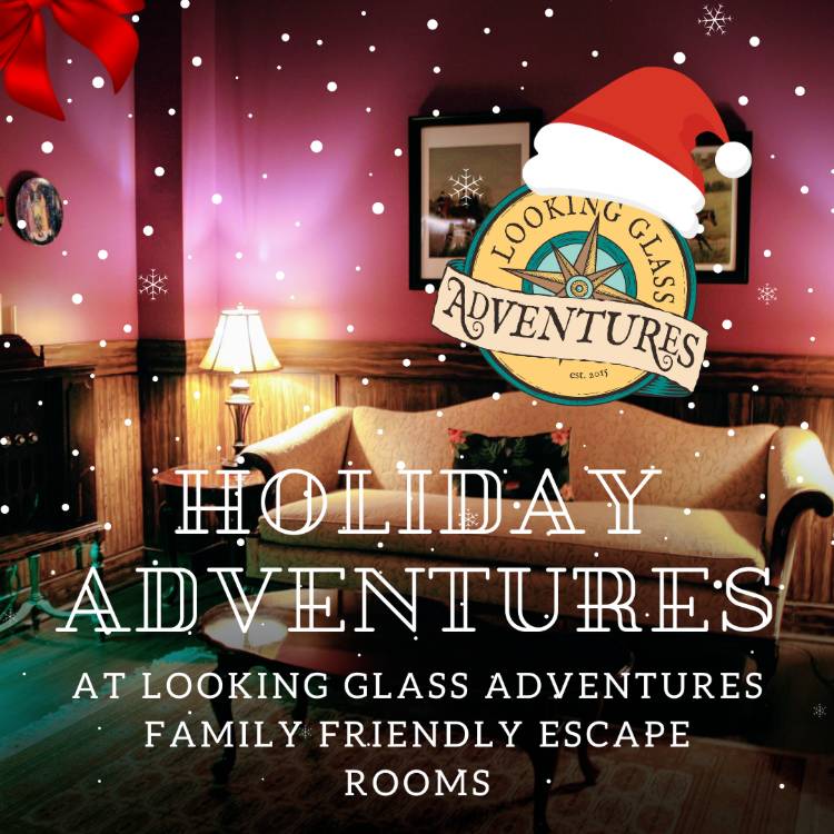 Holiday Fun at Looking Glass Adventures Escape Rooms