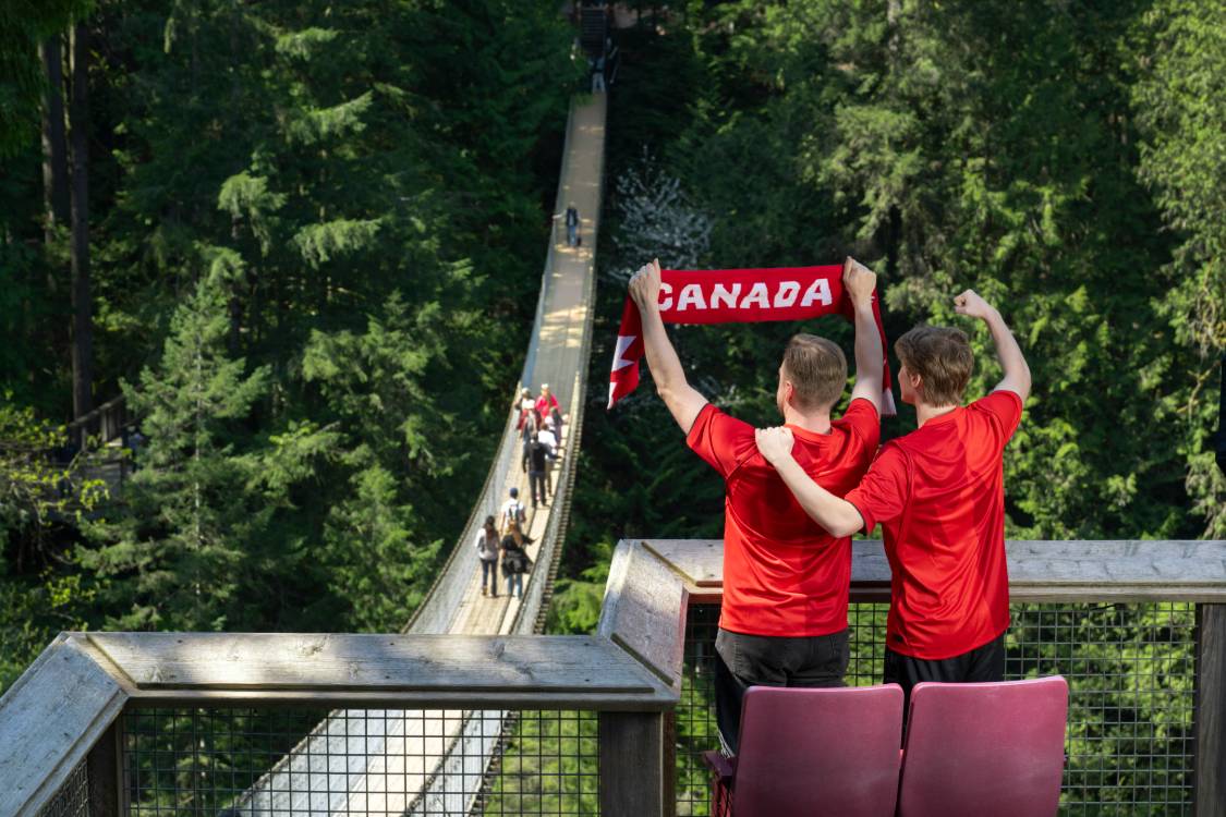 Canyon Kick-Off at Capilano Suspension Bridge Park 