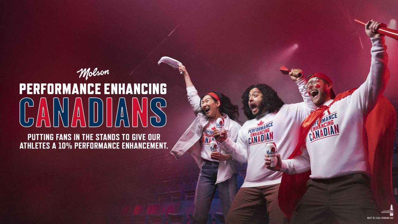 Molson Launches Winter Sports Event Contest - Performance Enhancing Canadians