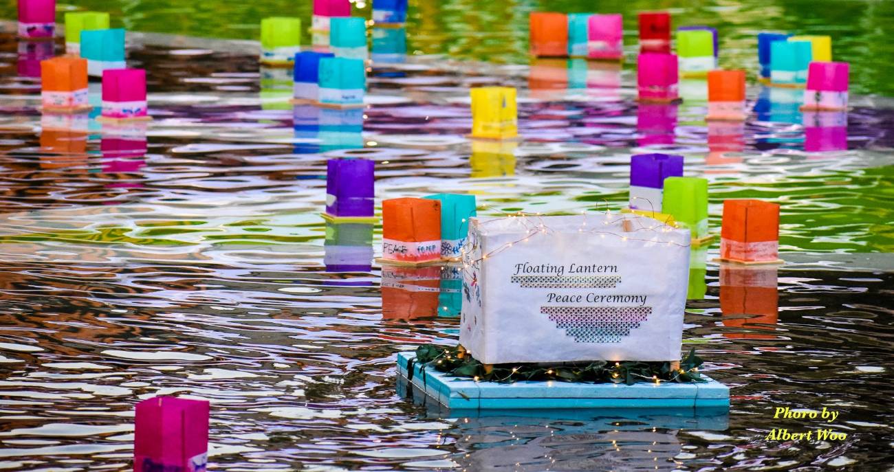 Floating Lantern Peace Ceremony 