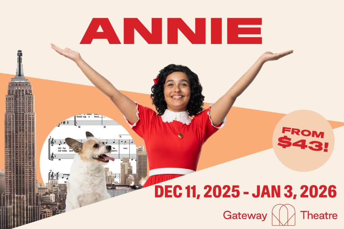 Gateway Theatre’s Annie is A Holiday Treat with Extra Sparkle