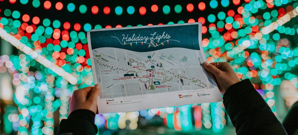 Holiday Lights in Langley City