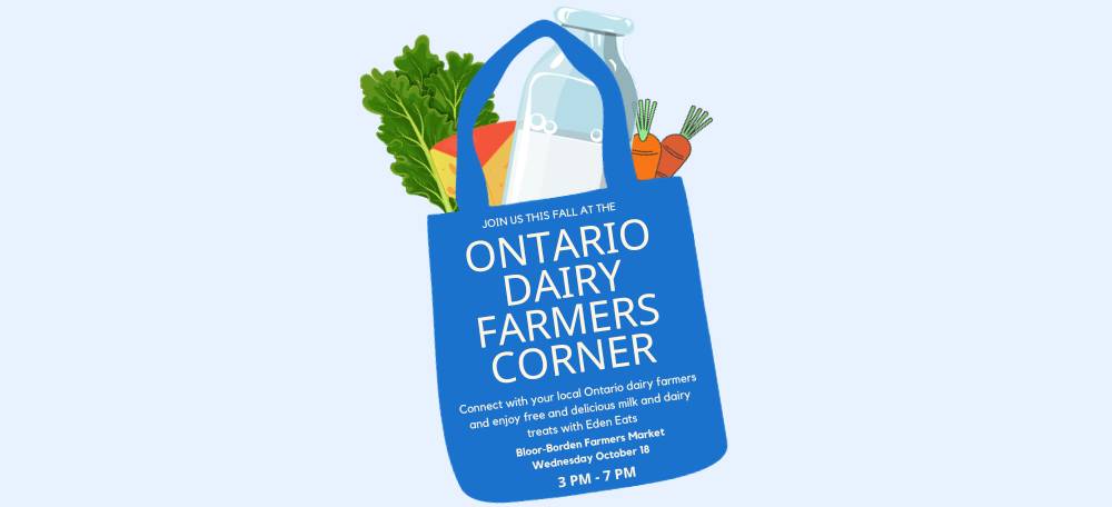 Ontario Dairy Farmers Corner at Bloor Borden Farmers Market 