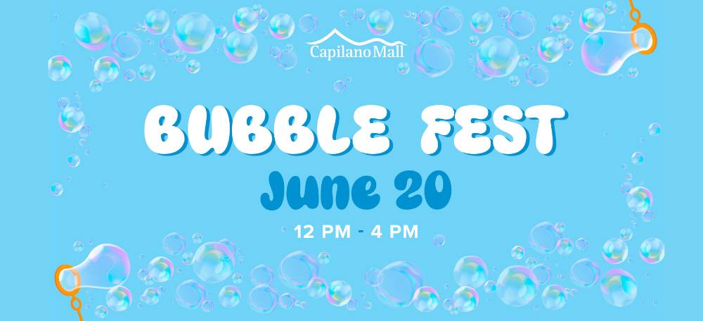Bubble Fest is Back at Capilano Mall