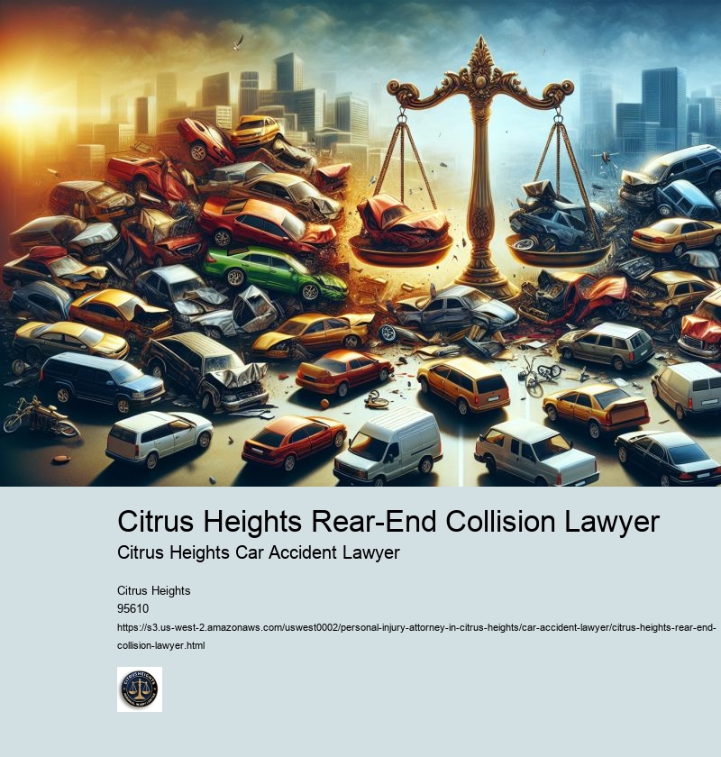 Citrus Heights Rear-End Collision Lawyer