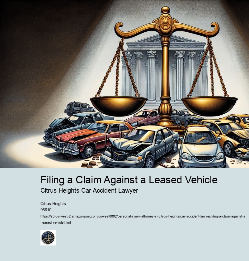 Filing a Claim Against a Leased Vehicle