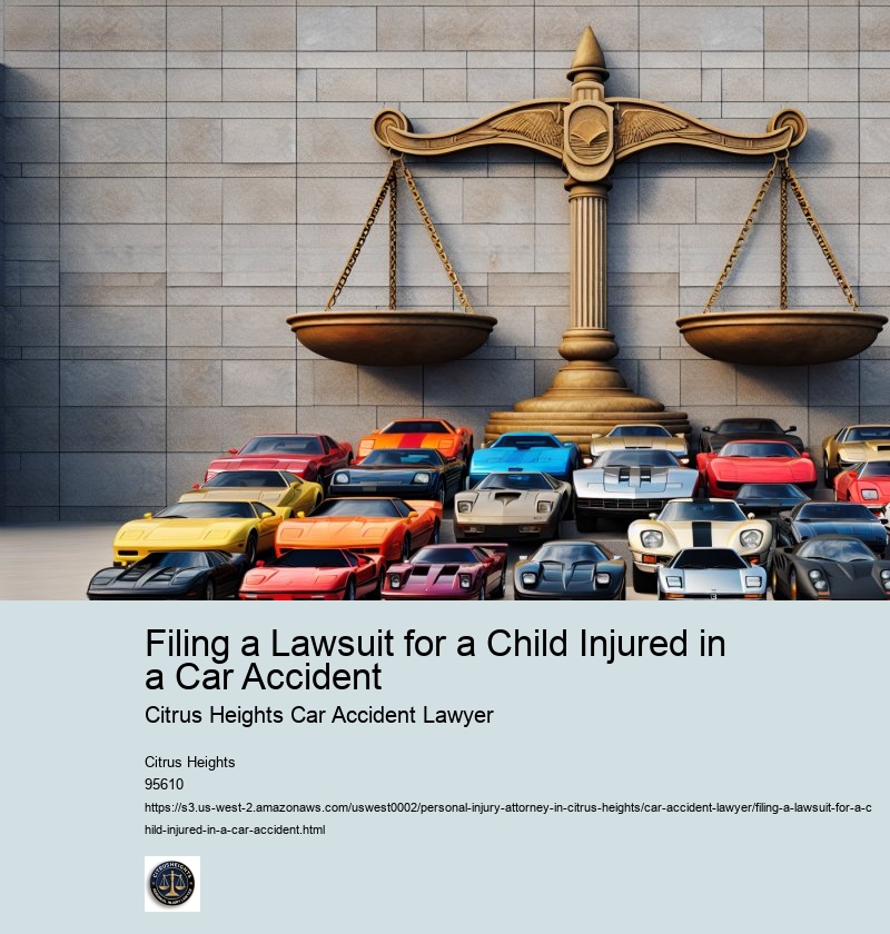 Filing a Lawsuit for a Child Injured in a Car Accident